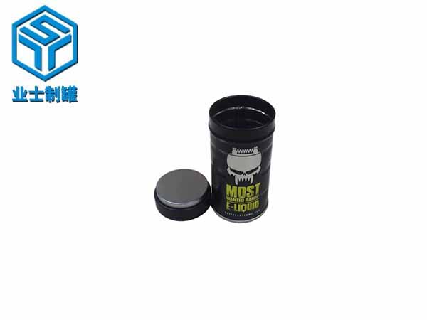 D52x113电子烟油圆形铁罐