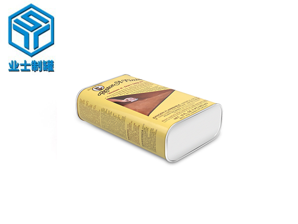 100x45x150涂料长方形铁罐包装定制_业士铁盒制罐定制厂家