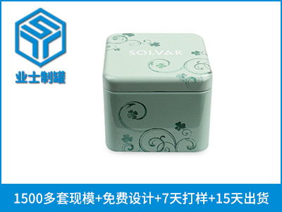 化妆品铁盒,化妆品铁盒包装定制_业士铁盒制罐定制厂家