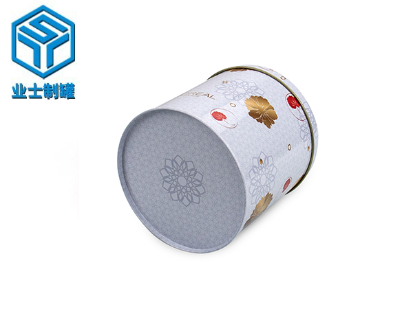 D108*128饼干铁罐,礼品铁罐