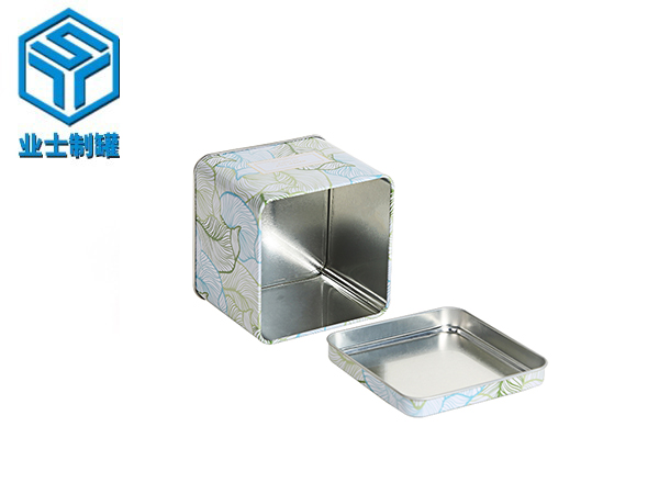 71x71x62正方形茶叶铁盒