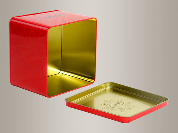 大红袍茶叶铁罐,茶叶包装盒