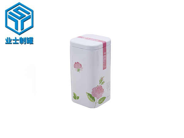 80x80x155玫瑰花茶铁罐