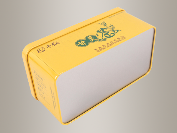 甘灵茶铁盒,茶叶铁盒包装140*80*70mm