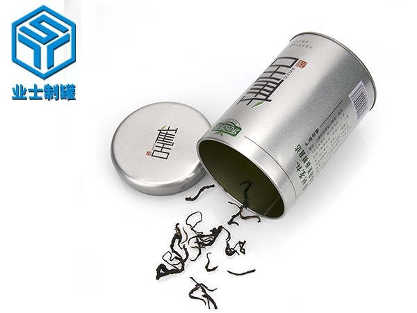 透铁茶叶罐,绿茶铁罐定制
