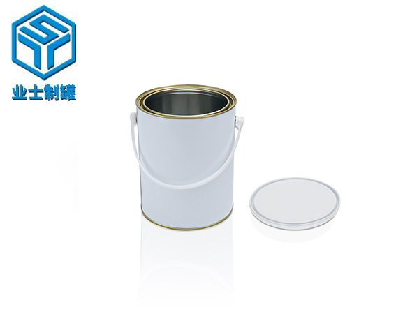 圆形油漆罐,D165x200油桶铁罐_业士铁盒铁罐制罐定制厂家